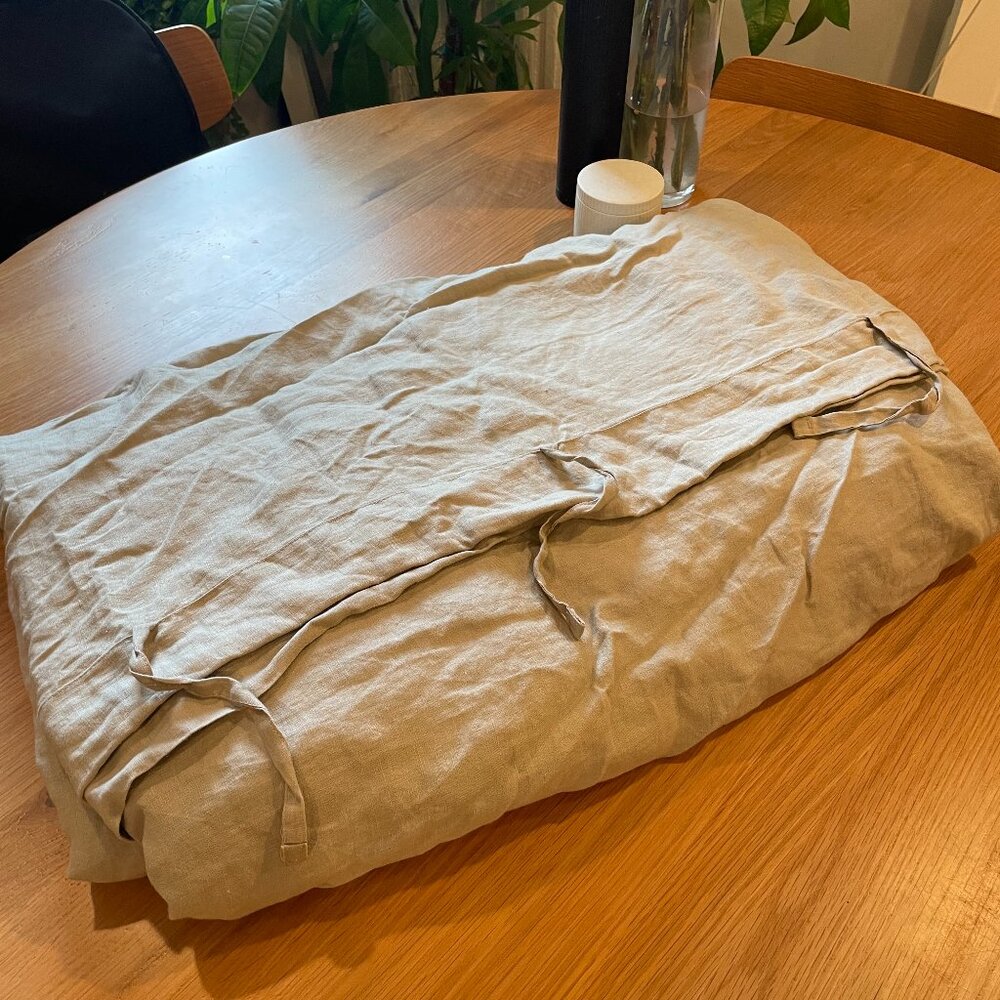 IKEA 100% Linen duvet cover